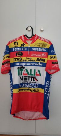Assos Radtrikot Vintage Sidermec mehrfarbig Grösse ca. M-L