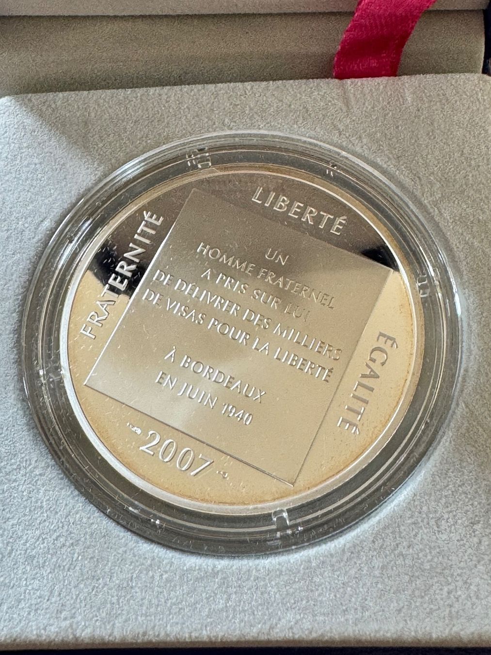 Tutti le monete: 1.5 Euro de Sousa Mendes 2007 – Usato da Meilen venduto da coins4sale 1
