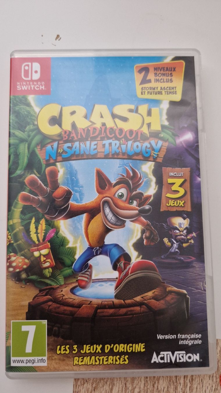 Nintendo Giochi: Crash bandicoot n sane trilogy – Nuovo (secondo la descrizione) da Yverdon-les-Bains venduto da Carmelo85