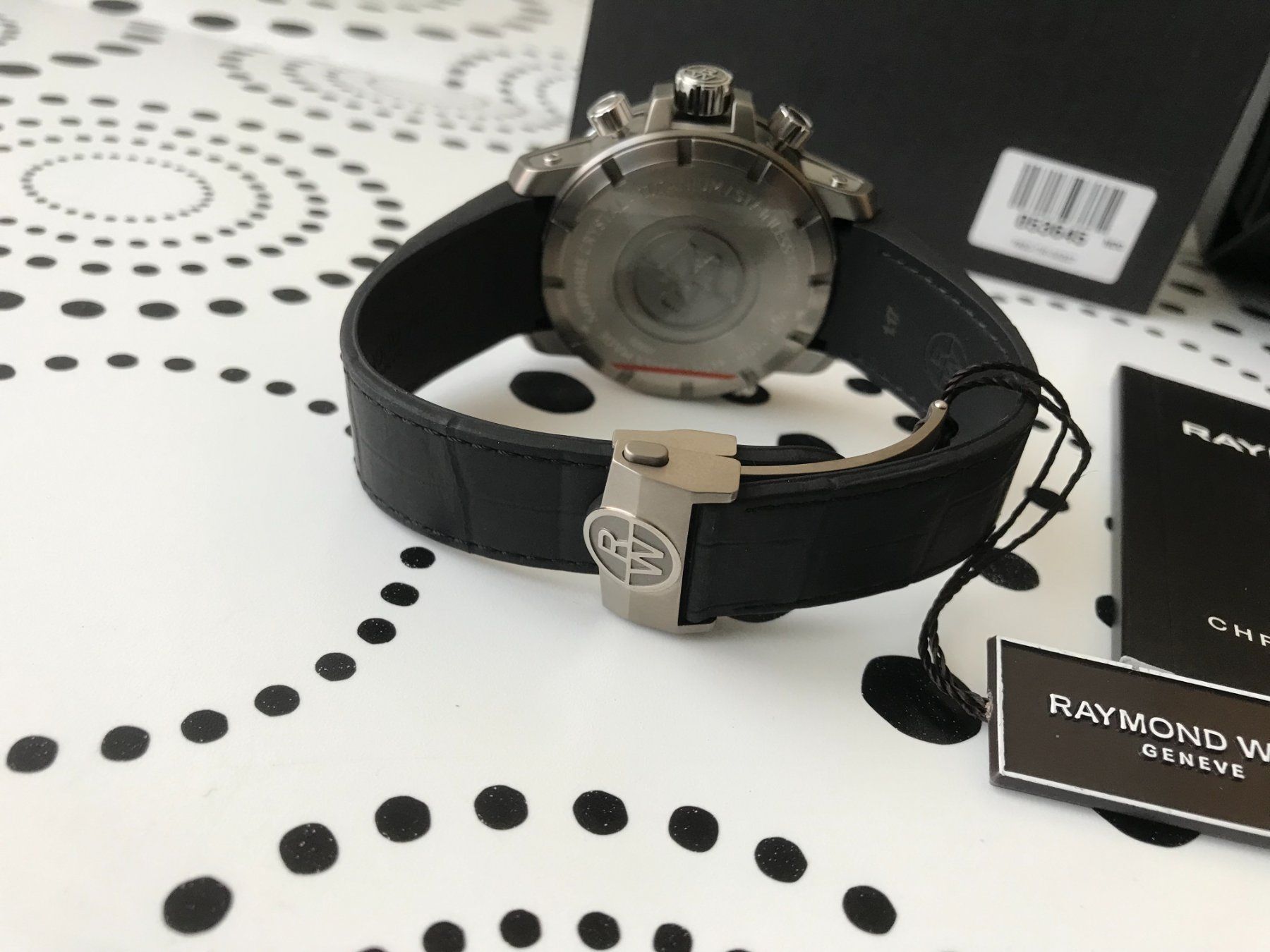 Raymond Weil Orologi: RAYMOND WEIL NABUCCO - CHRONO AUTOMATIC TITANIUM SWISS MADE – Nuovo (secondo la descrizione) da Epalinges venduto da watchforyou 7
