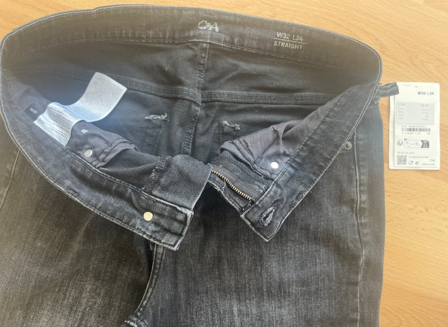 C&A Jeans: Jeans, straight, W32, L34 – Usato da Zürich venduto da fbsm 2