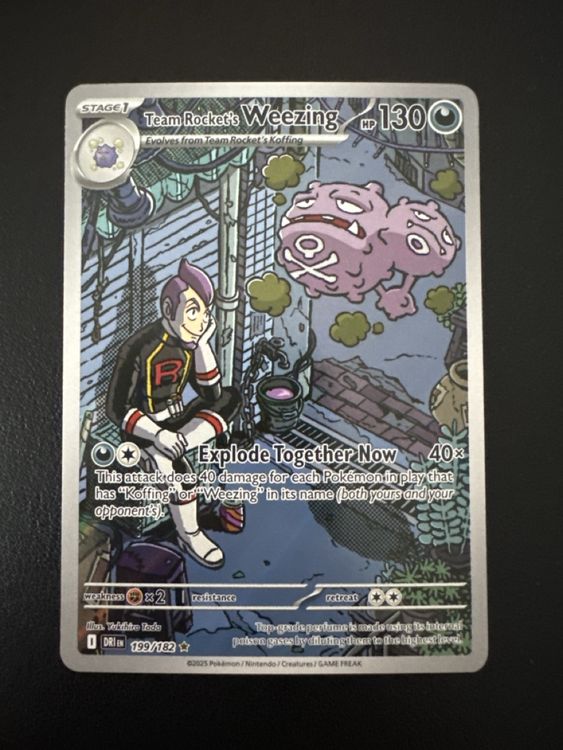 Team Rocket‘s Weezing AR - Destined Rivals (199/182) EN (Neu und ...