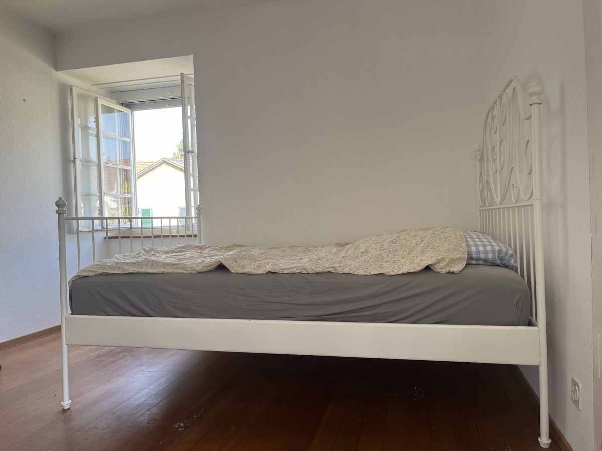 Ikea Betten: Ikea Bett weiss 140x200 cm gebraucht – Gebraucht aus Basel von kar_6n72 3