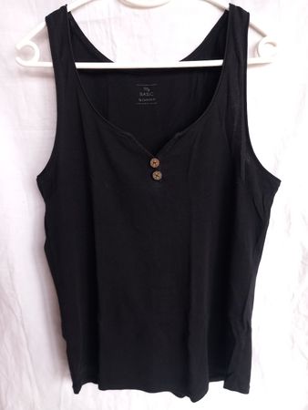 Débardeur noir My Basic Camaïeu Taille M