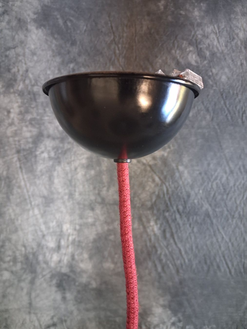 Lampade: Restaurierte alte Emaille Industrie Lampe – Usato da Winterthur venduto da lampenretter 5