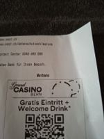 Gratis Eintritt Grand Casino Bern mit Welcome Drink