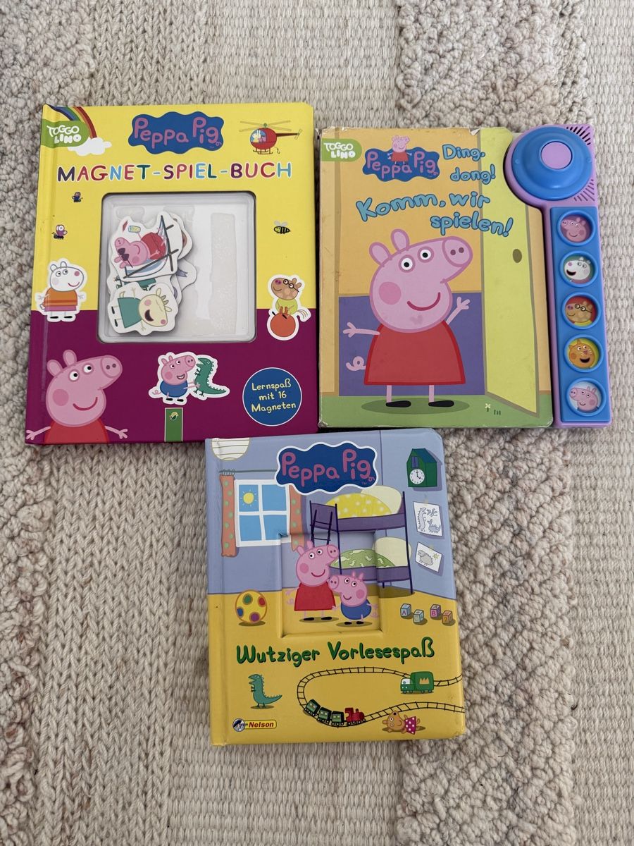 Libri: Drei Peppa Pig Bücher – Usato da Dielsdorf venduto da sto_p6nw