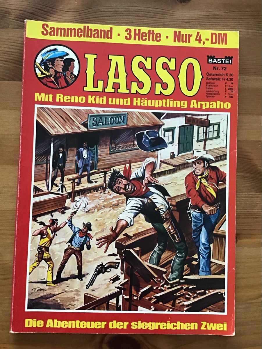 Fumetti: Lasso sammelband nr. 72 – Usato da Bettwiesen venduto da Jumpingfox