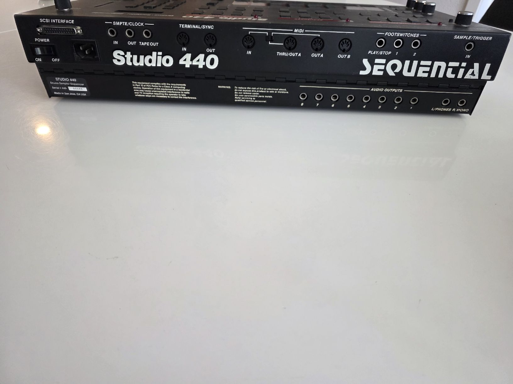 Sequential Instruments de musique: Sequential Circuits Studio 440 Sampler + 47 Disketten-Set – D'occasion à Herisau par Warehouse97 3