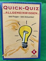 QUIZ Spiel, Allgemeinwissen, Kartenspiel 500 Fragen,