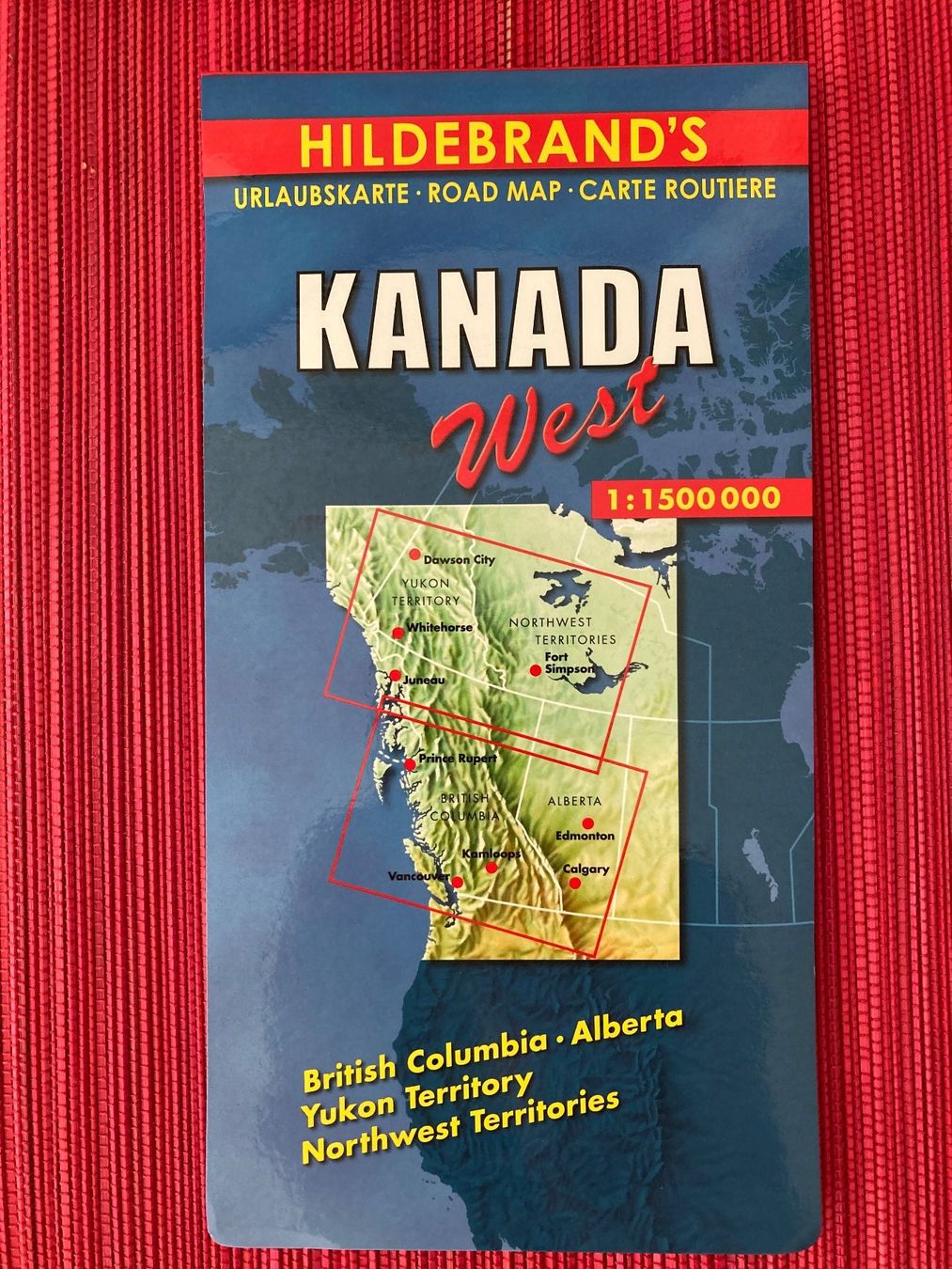 Livres: Landkarte, Road Map, Kanada West, Canada – D'occasion à Baden par Yoyo1