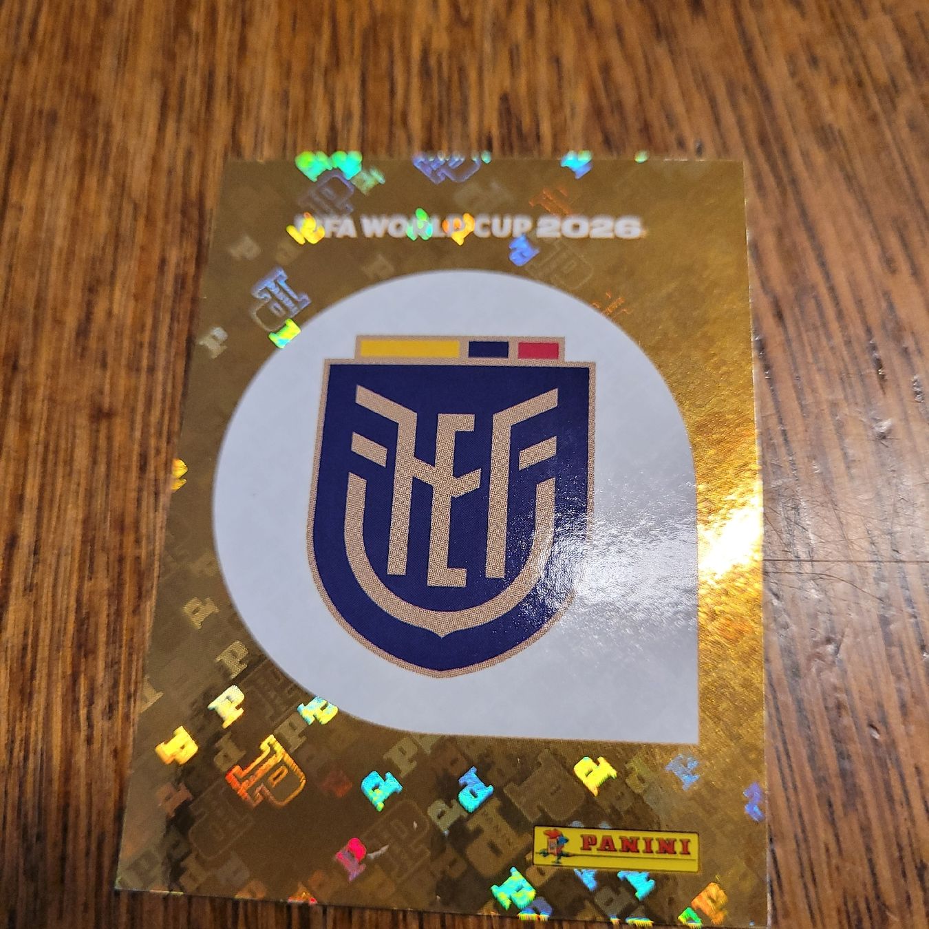 Panini Carte collezionabili: Ecuador Wappen 2026 – Nuovo (secondo la descrizione) da Winterthur venduto da Flomal