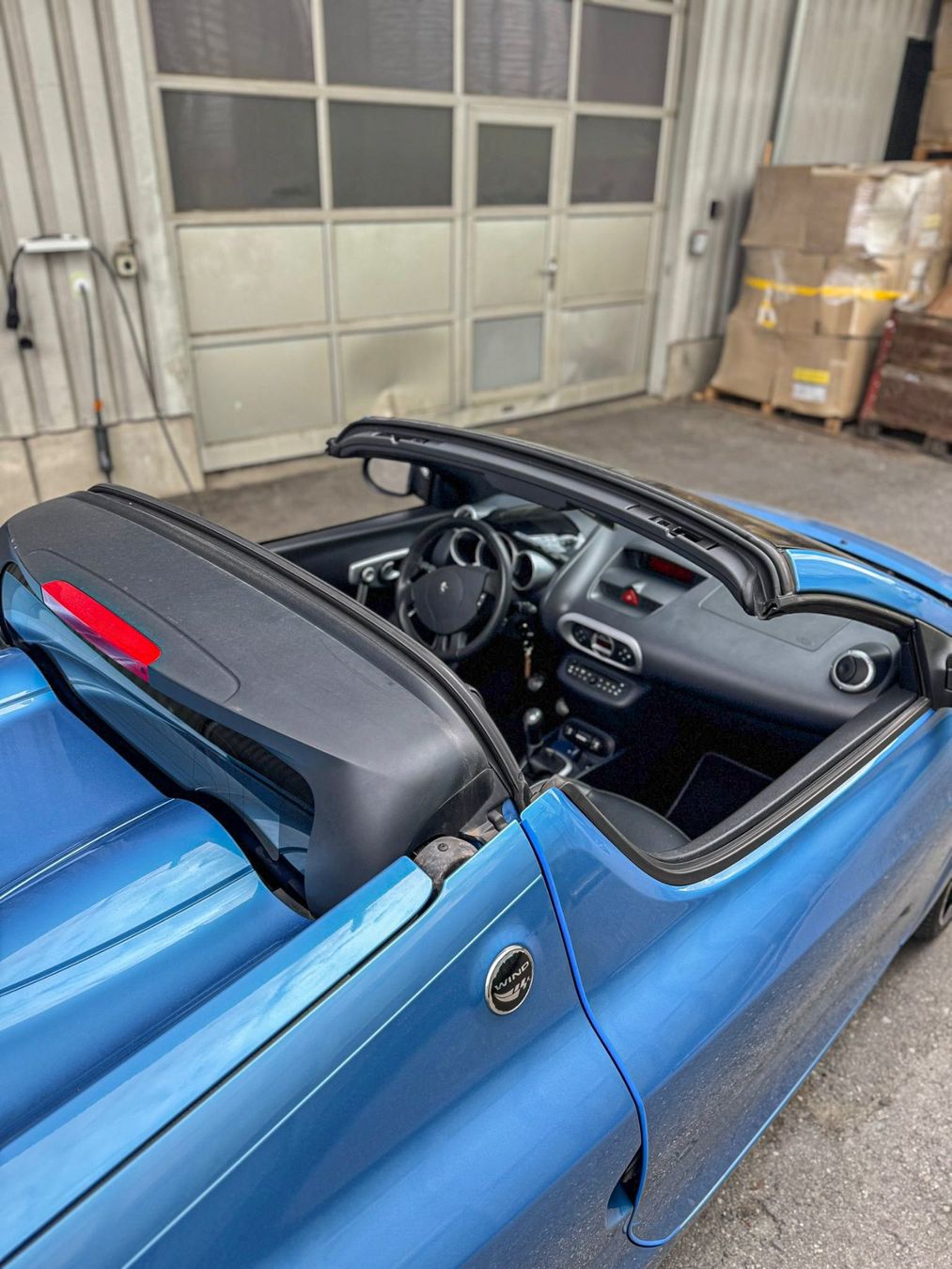 Renault Autos: Renault Wind 1.6 133 Cabrio blau mit Hardtop – Gebraucht aus Schleitheim von waeckerlin 2