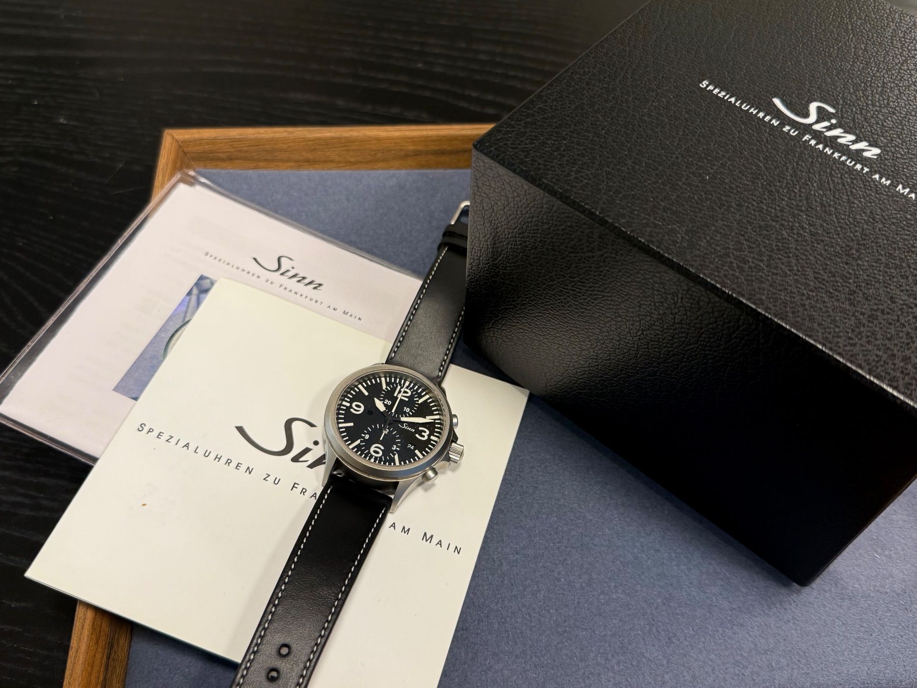 Sinn Uhren: Sinn Fliegerchronograph 756 – Gebraucht aus Bülach von M.RothUhrenatelier 4
