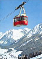 Klosters GR // 1974 Seilbahn Gotschnagrat // Winter