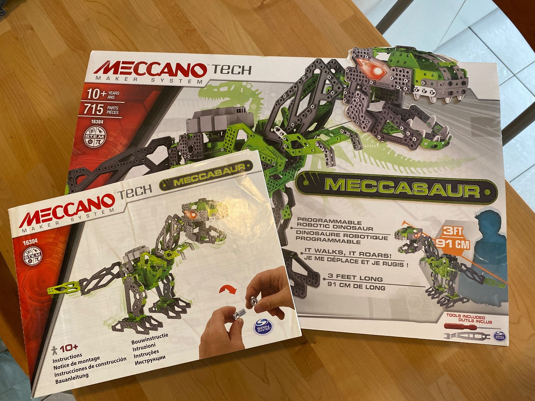 Meccano Giocattoli: Robot Meccano Meccasaur, jouet programmable, enfant dès 10 a – Usato da Plan-les-Ouates venduto da Asolo22 7