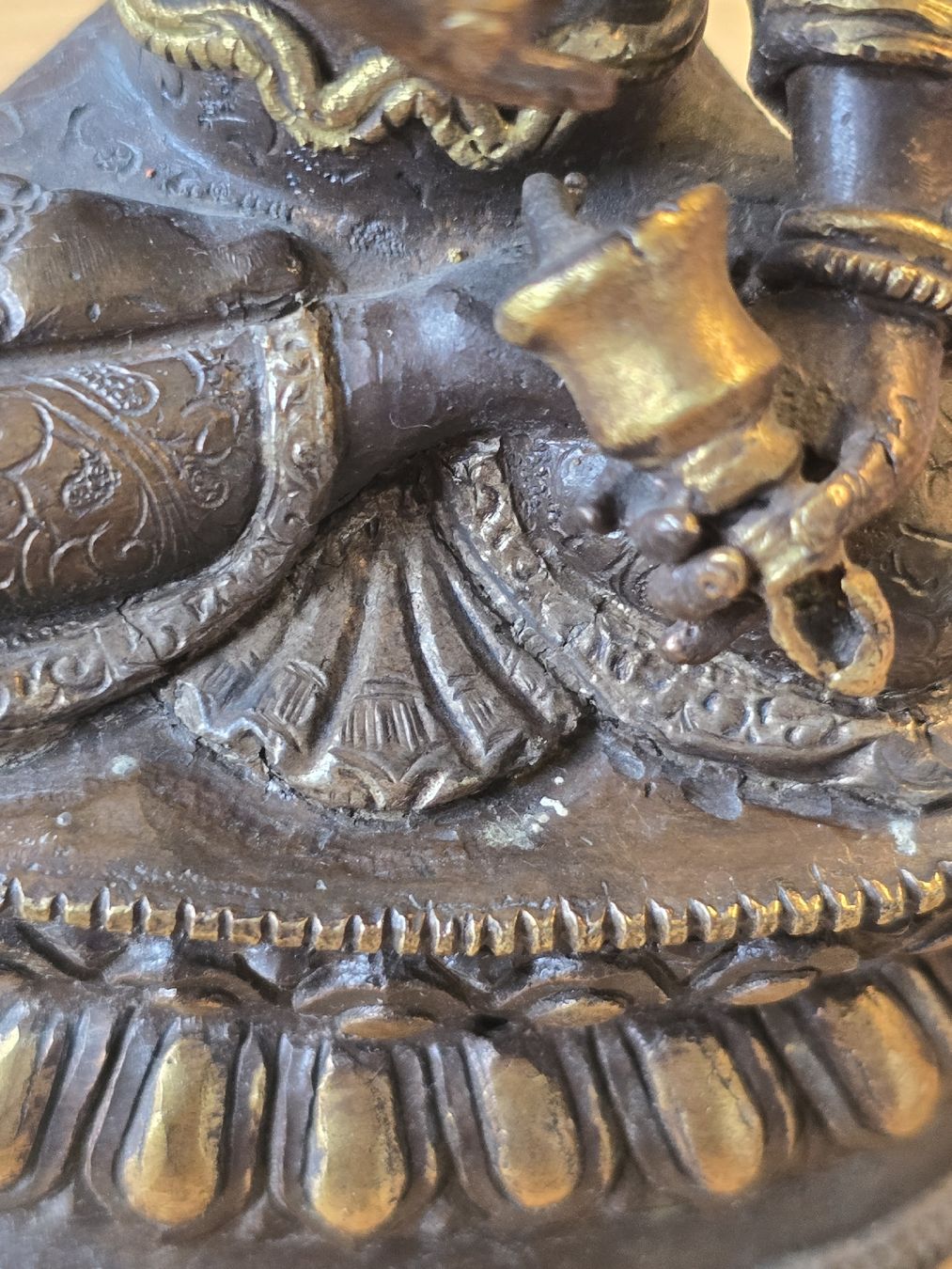 Figurines: Antike tibetische Figur, Tara – D'occasion à Hedingen par mickway 4