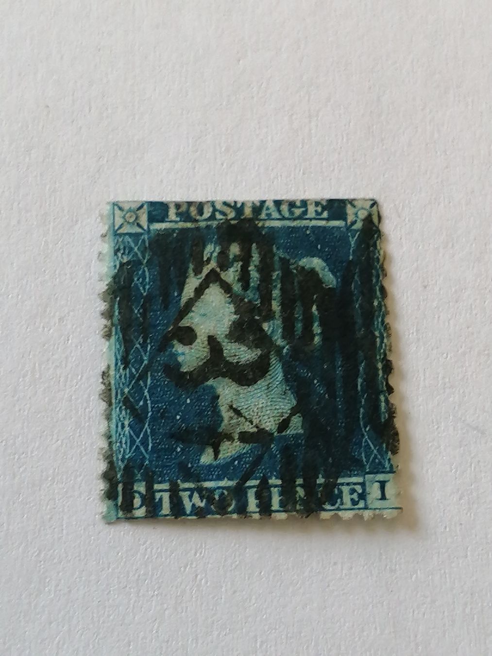 Tous les timbres: Two Pence Blue 1855  – D'occasion à Happerswil par tschergi