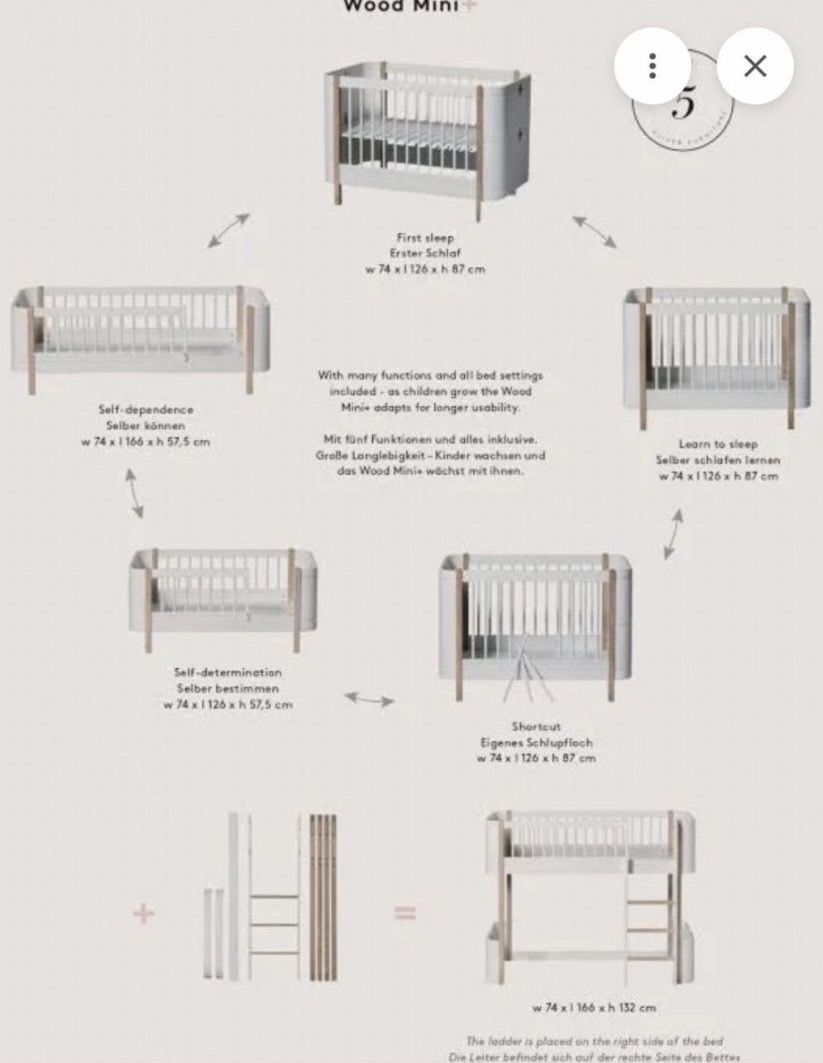 Oliver Furniture Betten: Kinderbett – Gebraucht aus Jona von Flamenca2 1