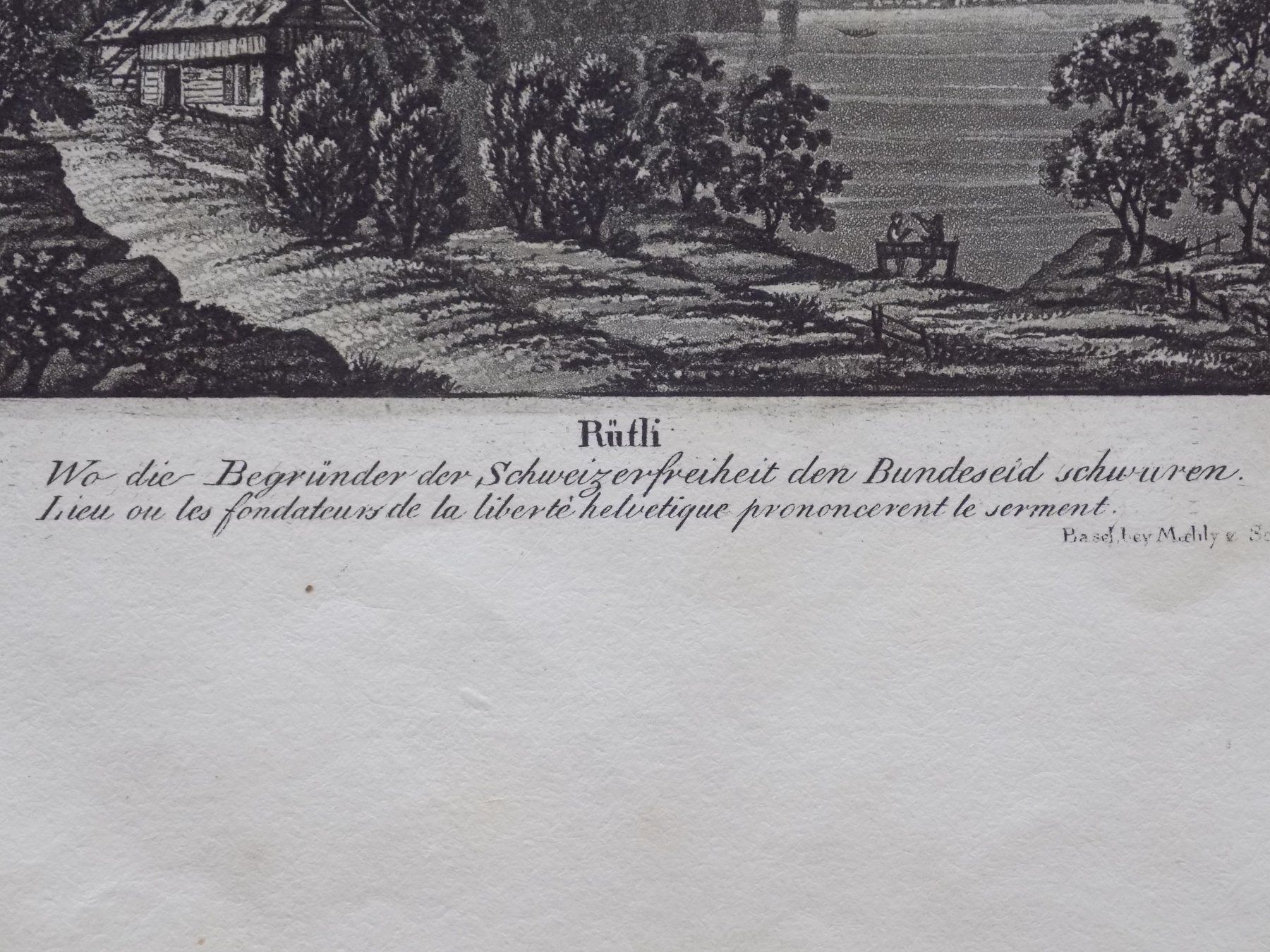 Incisioni: Rütli gegen Brunnen – Usato da Risch venduto da Rischli15 2