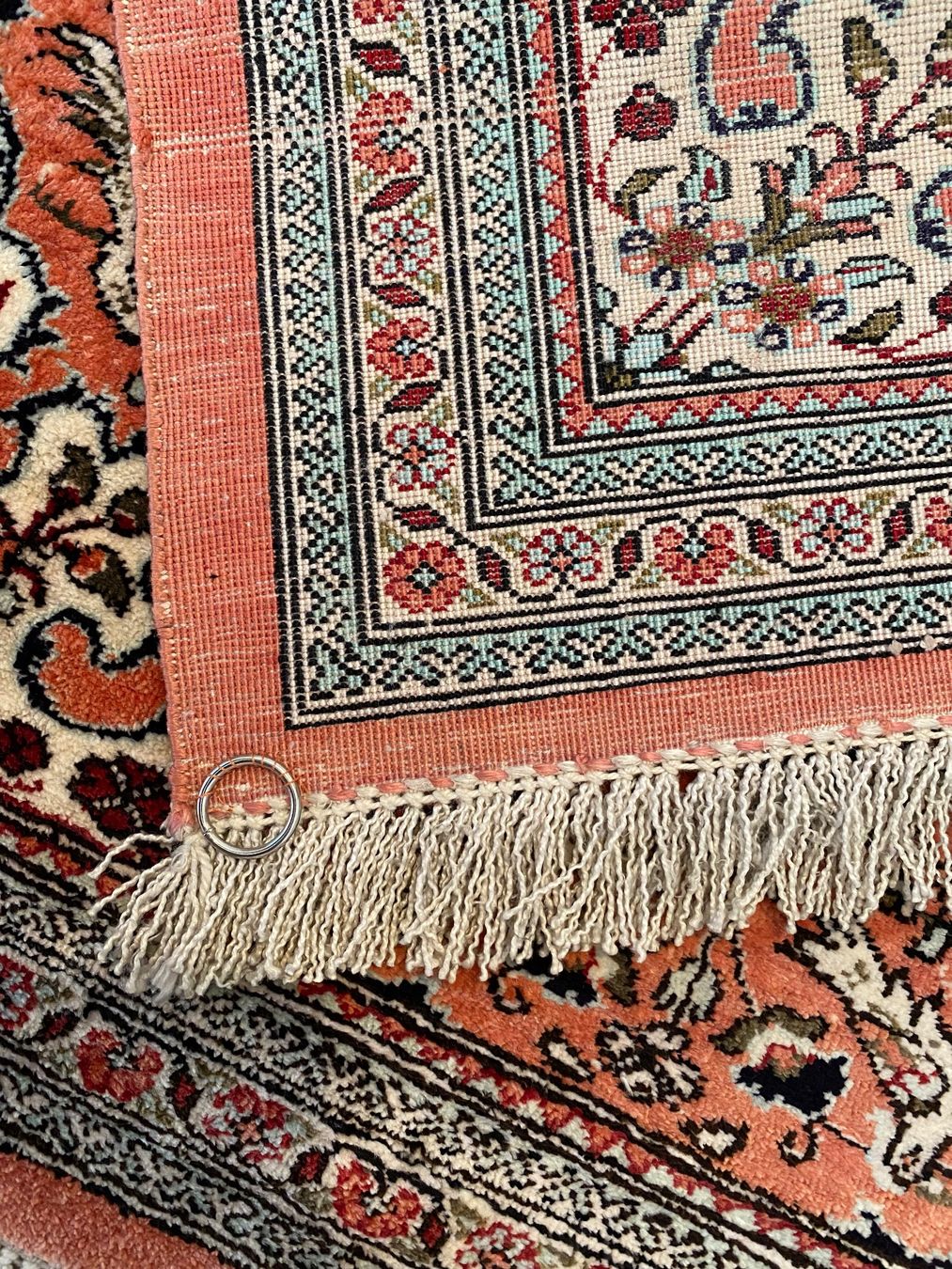 Tapis: Perser- Seidenteppich Ghom 85x55 – D'occasion à Zürich par Simodo 4