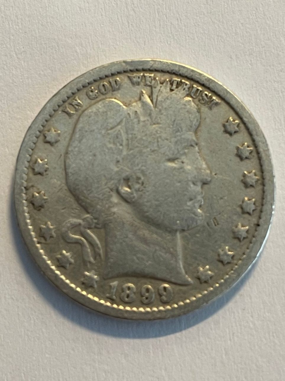 Tutti le monete: (46) Barber Quarter 1899 – Usato da Aesch BL venduto da masmusgo