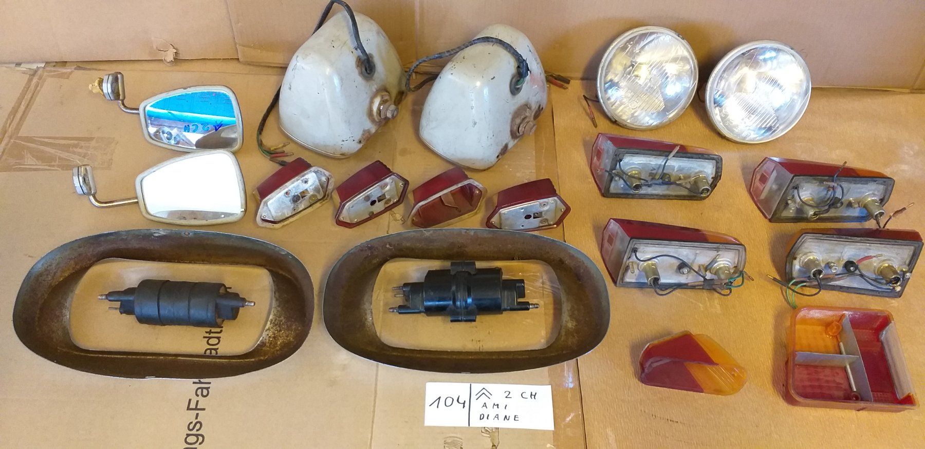 Citroën Tutti pezzi di ricambio auto: CITROEN  2CH. / AMI / DIANE  DIV. PIECES – Usato da cortébert venduto da rlv 8