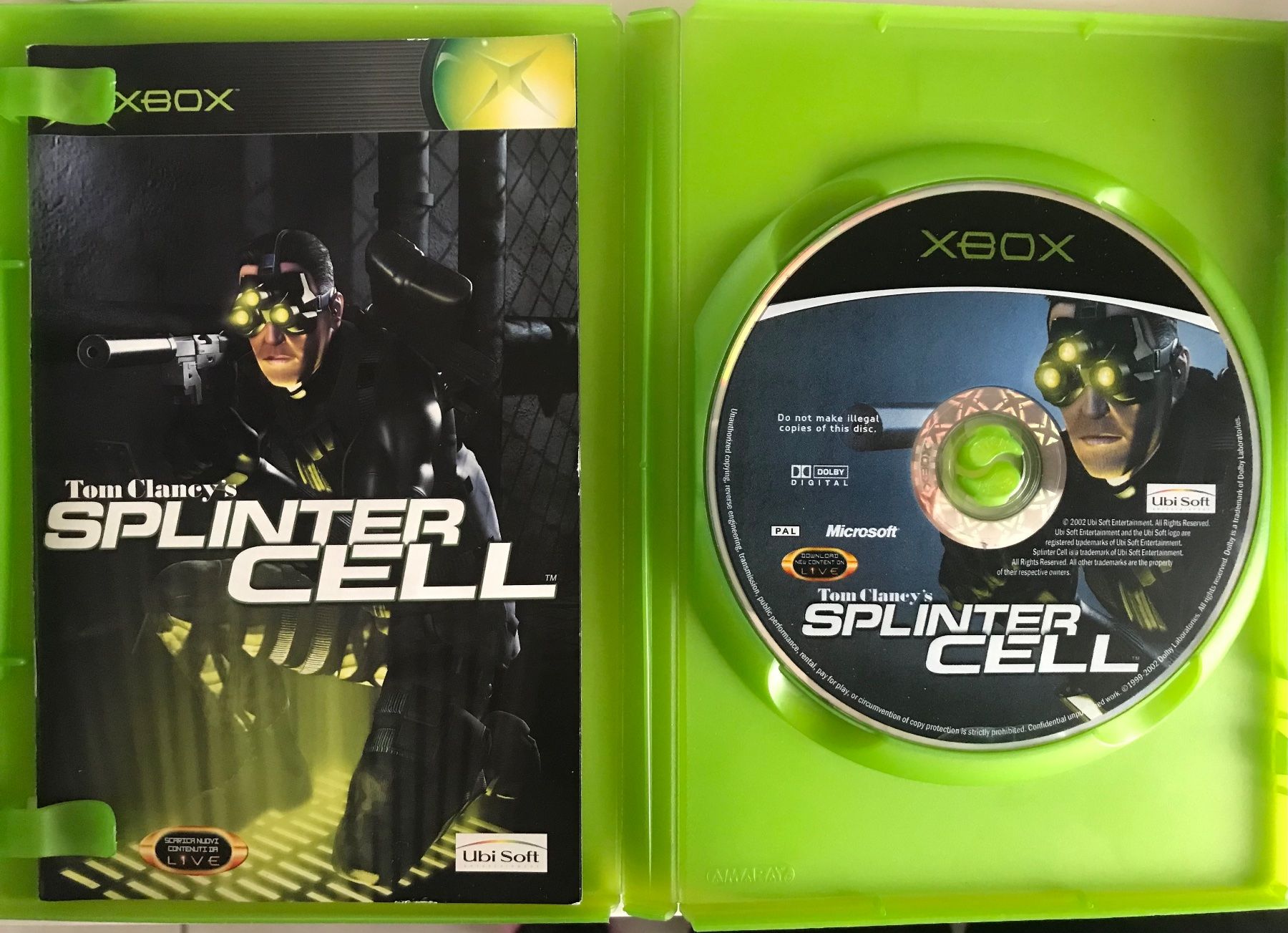 Microsoft Giochi: XBOX (CLASSICS) TOM CLANYS SPLINTER CELL - ITALIENISCH – Usato da Buchs AG venduto da fischli610 2