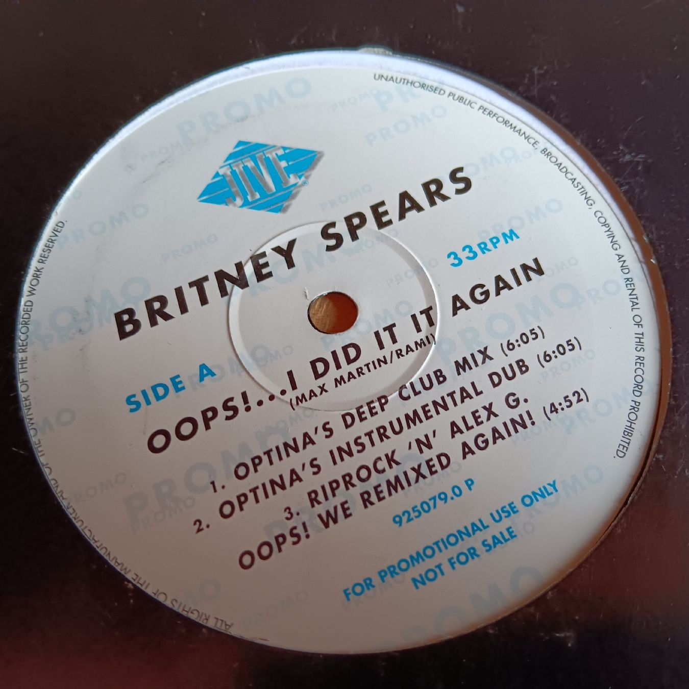 Dischi in vinile: Britney Spears Vinyl Oops... I did it again Remixes – Usato da Chur venduto da chr_b2cn