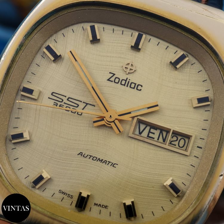 Zodiac Orologi: Vintage Zodiac SST 36000 Automatic – Usato da Zürich venduto da Vintas 2