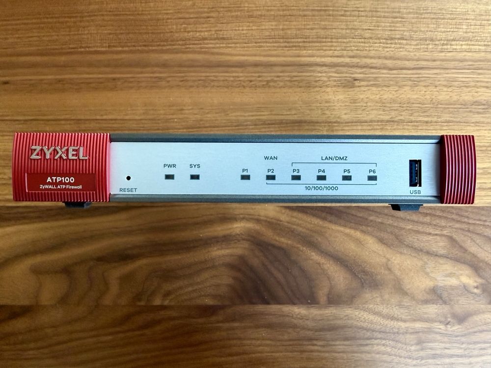 ZyXEL ATP100 ZyWALL ATP Firewall - Ideal für Homeoffice (Gebraucht) in ...
