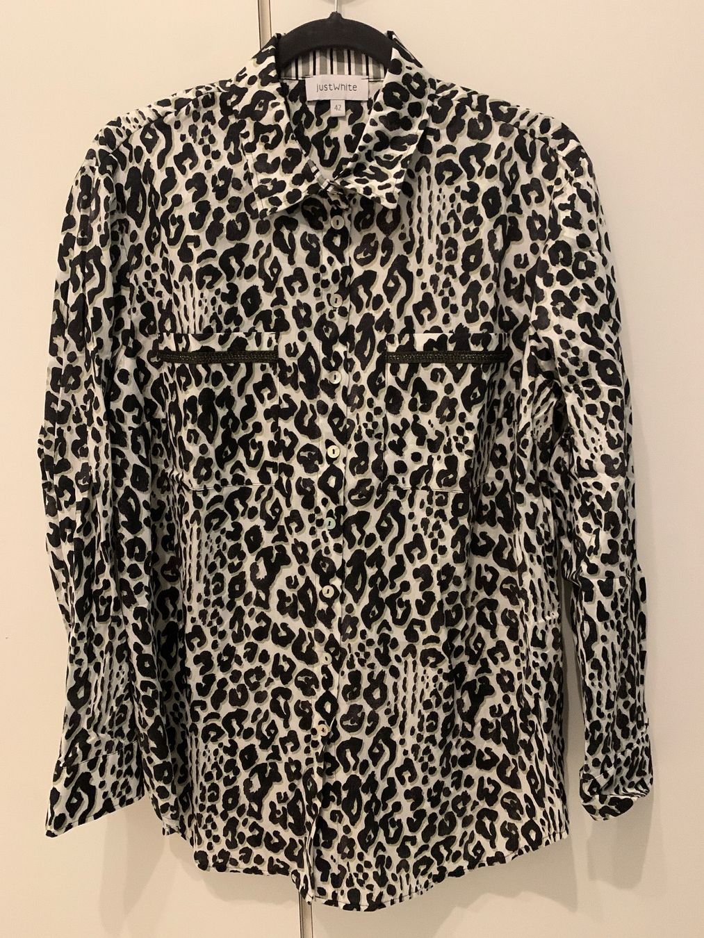 Camicette: Neue Bluse von JustWhite – Nuovo e nell'imballaggio originale da Lausen venduto da tiguan07