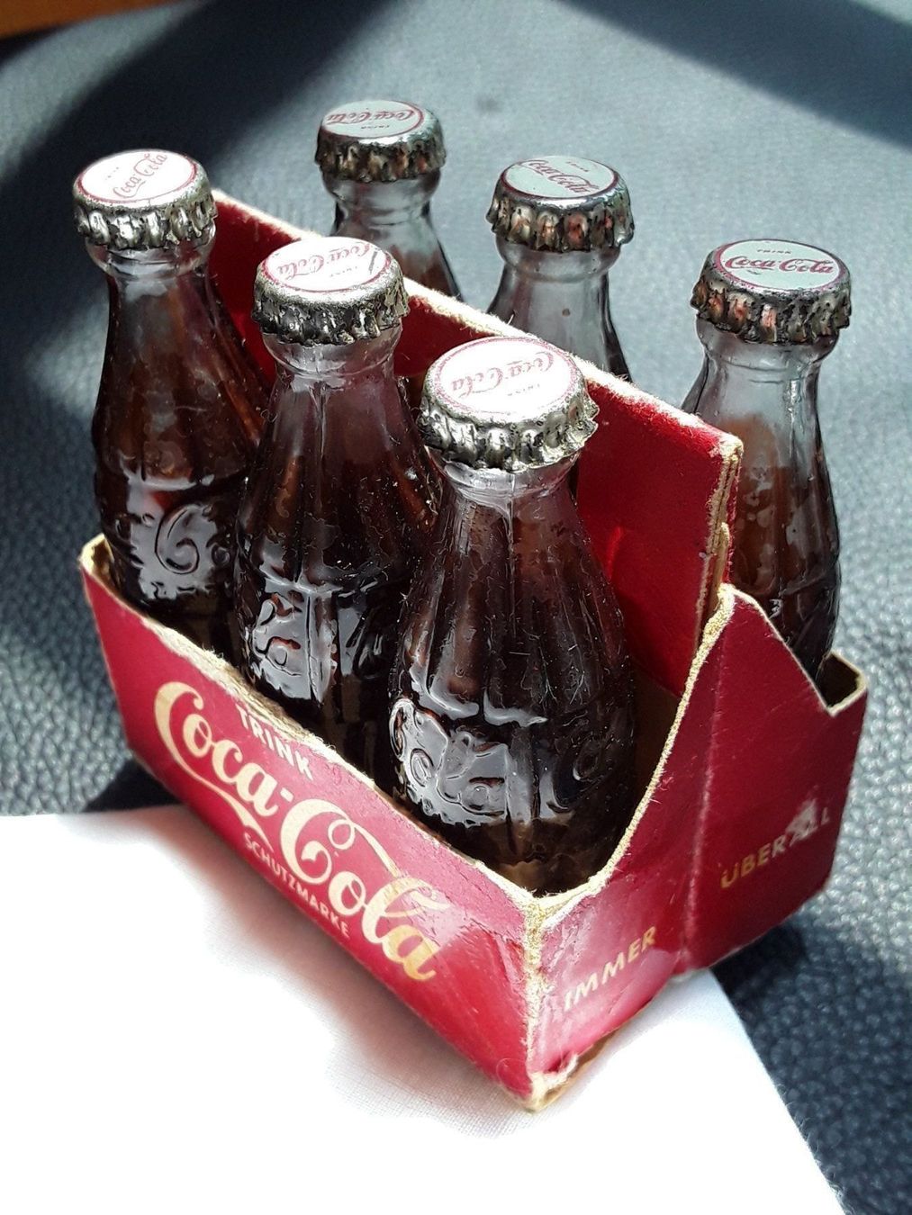 Altro in Stoviglie & Bicchieri: Original MiniaturCoca-Cola Flaschen 50er – Usato da Zürich venduto da gutsan