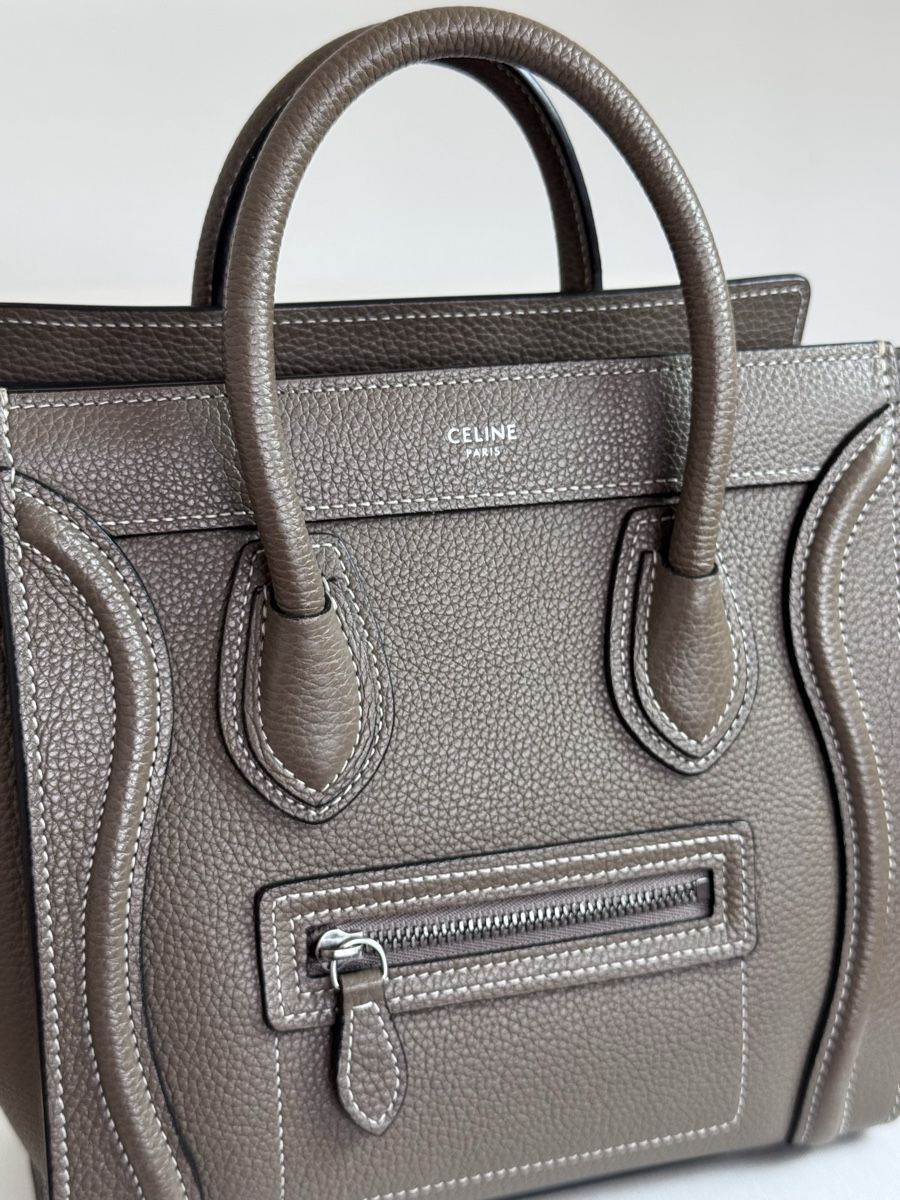 Celine Borse: Celine nano luggage bag – Usato da Basel venduto da ori_w7wq 2