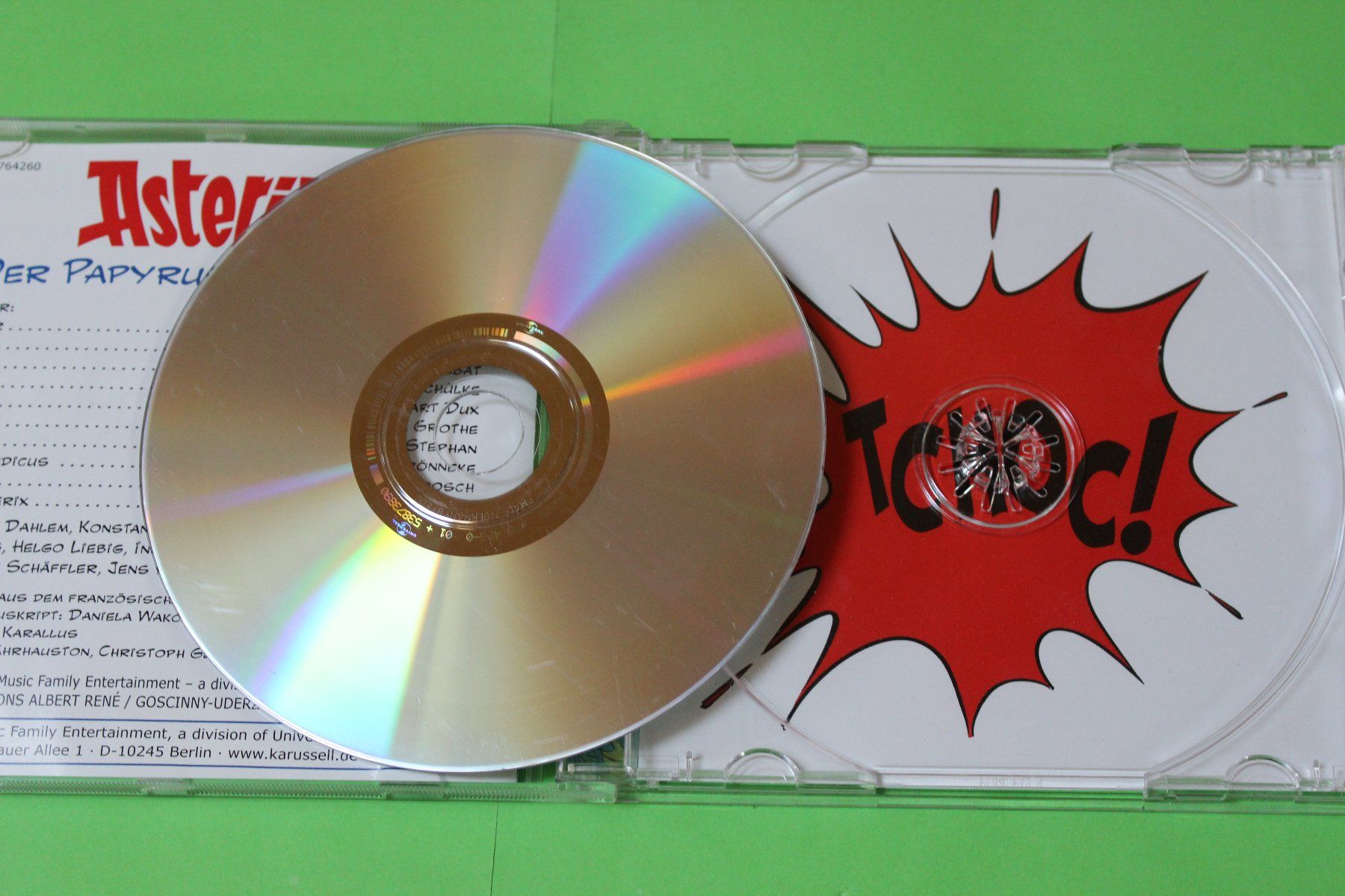 Audiolibri: ASTERIX 36 - DER PAPYRUS DES CÄSAR Hörspiel-CD – Usato da Tübach venduto da JamesStone 4