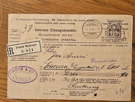 Mandat 1906 mit 85 (120.--)  für nur 5.--