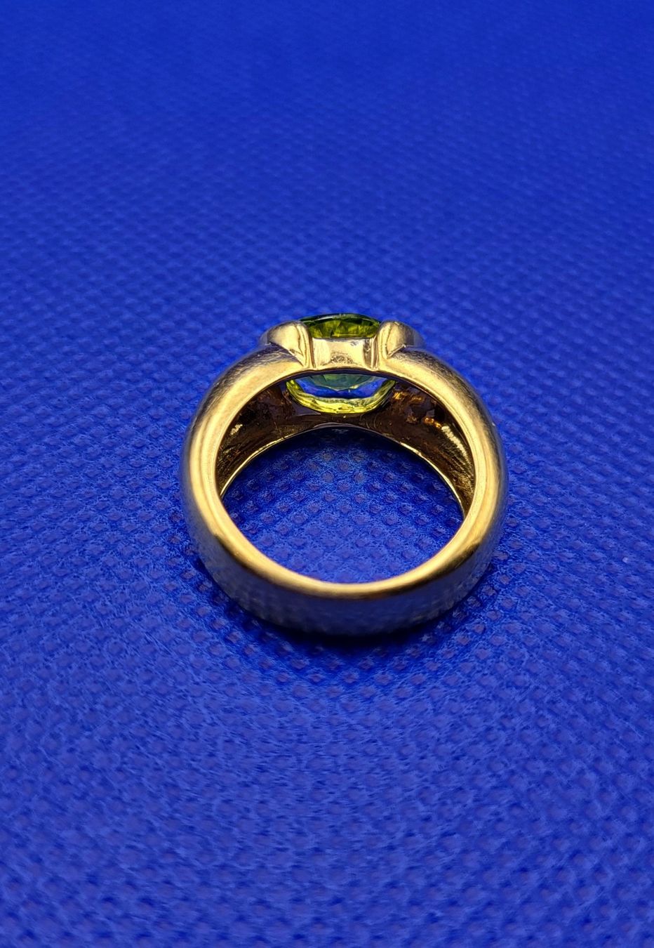 Anelli: 18 Karat 750 Gold Ring Mit Peridot – Usato da Wald ZH venduto da Aniade 8