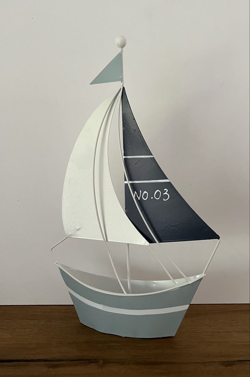 Alle Dekorationen: Deko Segelschiff aus Metall, Maritime – Gebraucht aus Altdorf UR von JanAil
