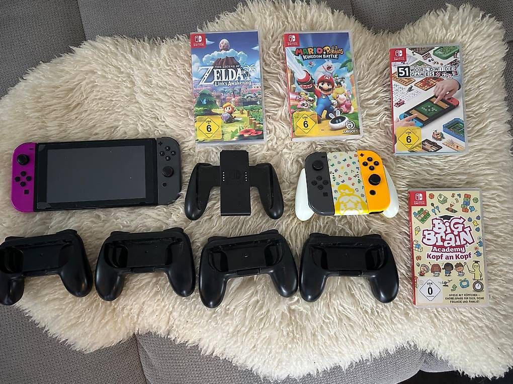 Konsolen: Switch mit Zubehör zu verkaufen  – Gebraucht aus Reinach BL von kuh_ml2m