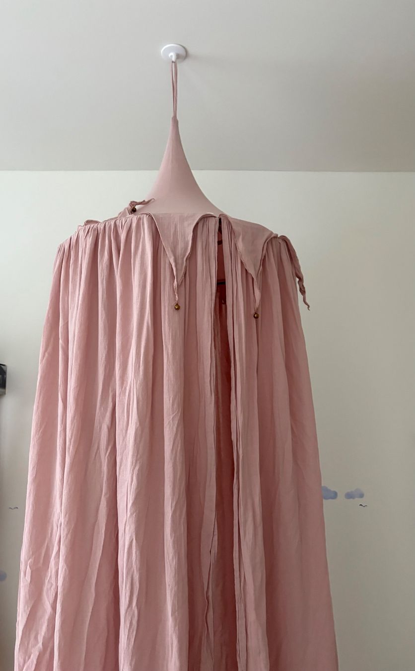 Tutte le decorazioni: Kinderbetthimmel Leinen rosa – Usato da Zürich venduto da davidihagee 1