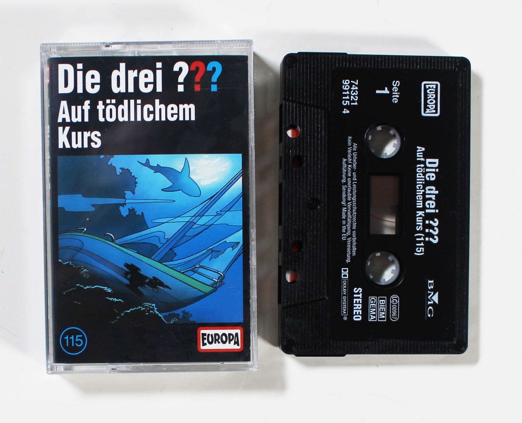 Kompaktkassetten: MC Die Drei Fragezeichen 115 - Auf tödlichem Kurs – Gebraucht aus Brüttisellen von Collector-Corner 1