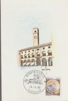 CARTOLINA SANDRO MADONNA #88 TREVISO ANNULLO FILATELICO FDC‪