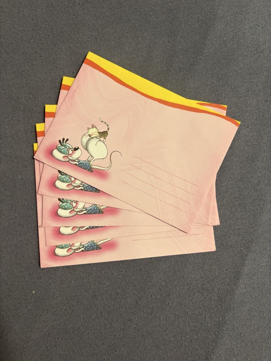 Carta: Briefumschläge + Briefblätter Set Diddl – Nuovo (secondo la descrizione) da Jona venduto da xweeknd