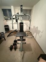 Fitnessgerät Gonser Kraftstation mit Zusatzgewichten – Neu