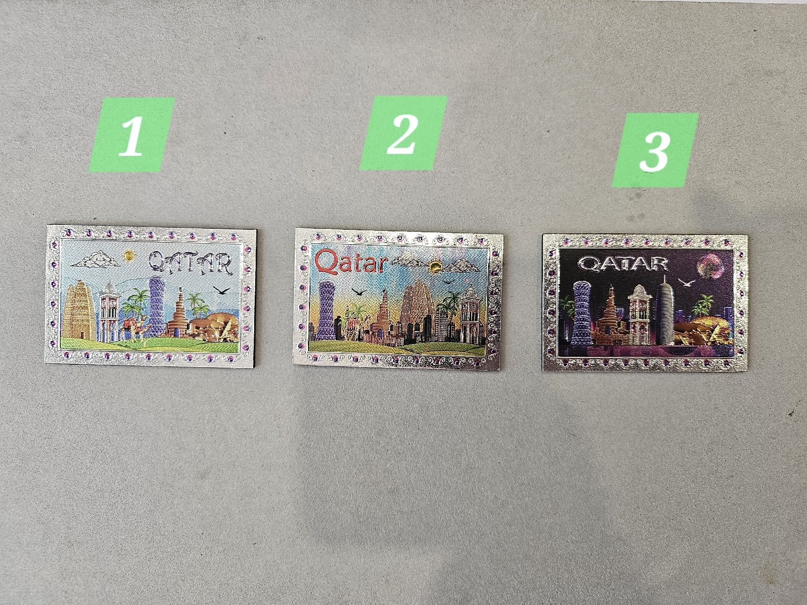 Calamite: 5 Stk Magnet Sammlung Qatar & Dubai - Souvenir – Nuovo (secondo la descrizione) da Sirnach venduto da Dglarnerin72