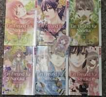 Ein Freund für Nanoka - Manga Band 1-6 + Sammelkarte Deutsch