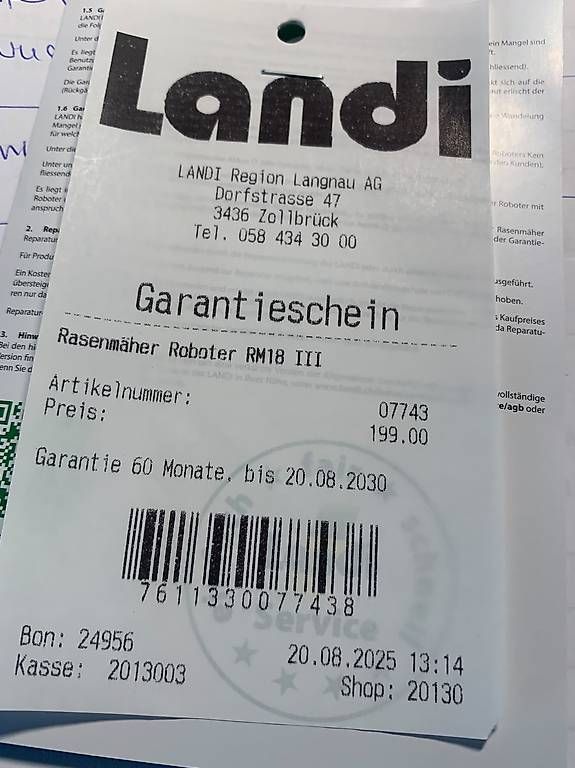 Tagliaerba: Rasenmähroboter – Usato da Langnau i. E. venduto da ElianF 3