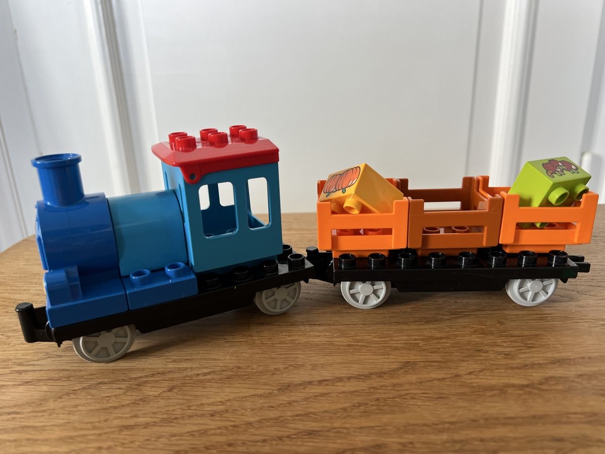 Lego Statuette: LEGO Duplo Eisenbahn Schienen Zug – Usato da Ennetbaden venduto da teo_yg9s 7