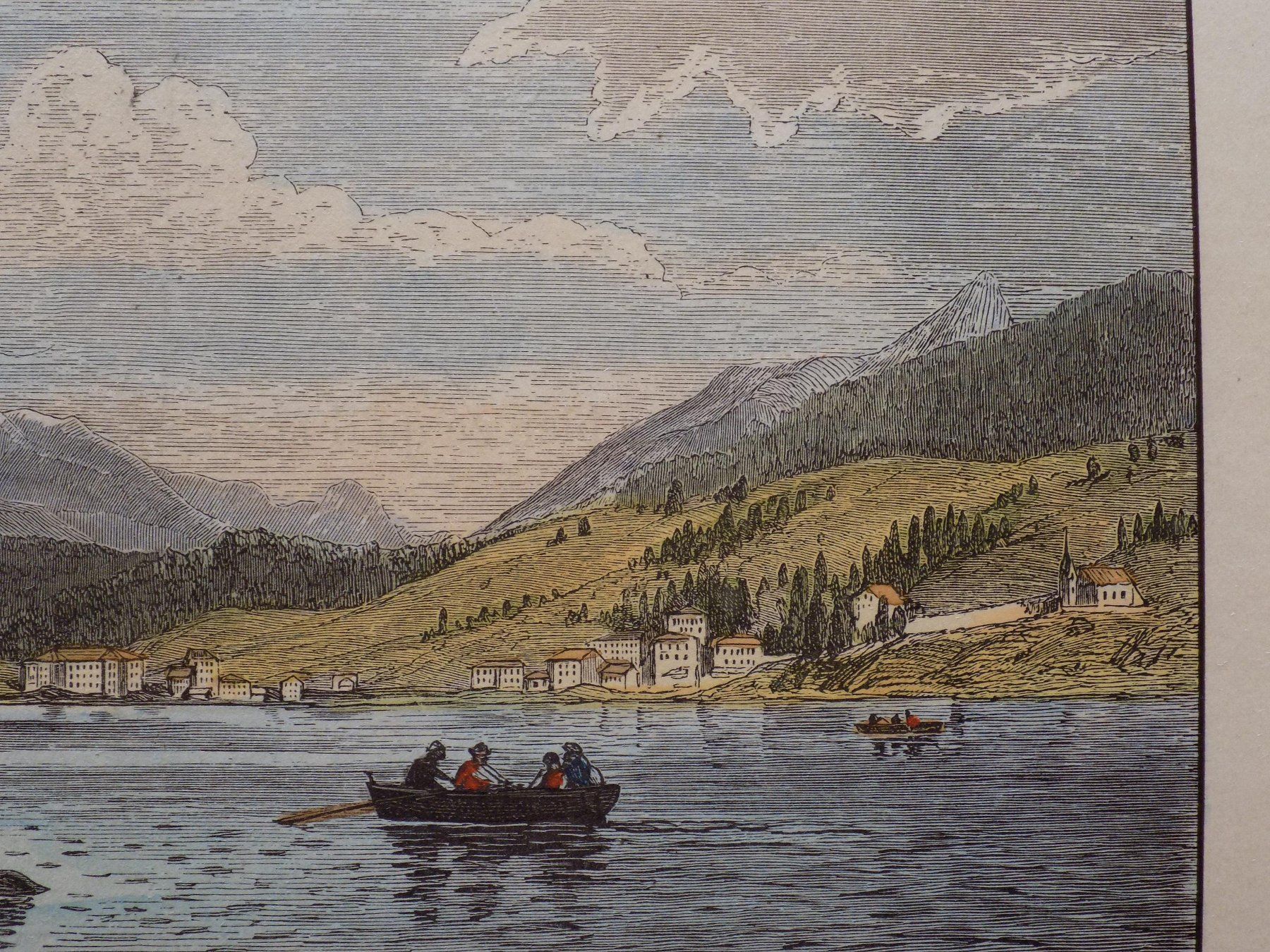 Gravures: St.Moritz Engadin – D'occasion à Risch par Antikfee 4