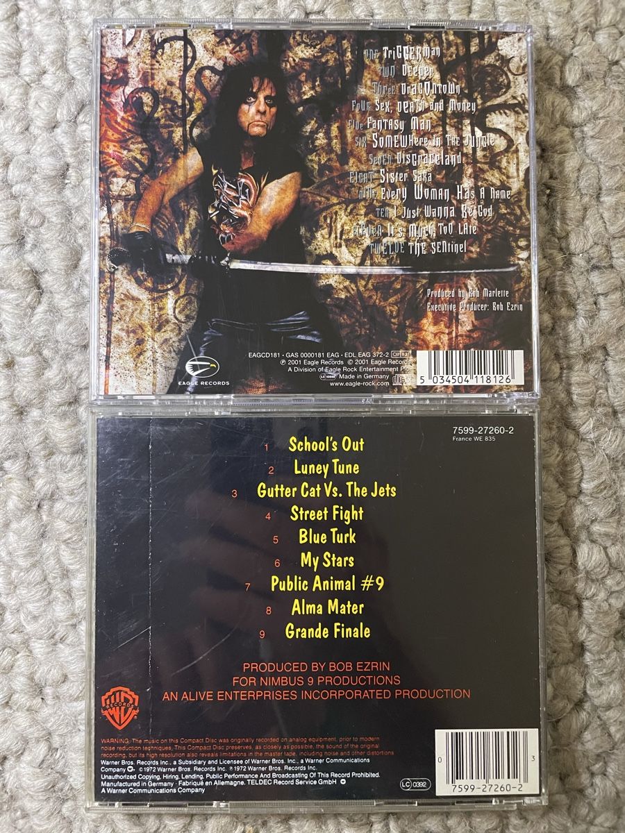 CD: 2x Alice Cooper  – Usato da Reinach AG venduto da trigger7811 2